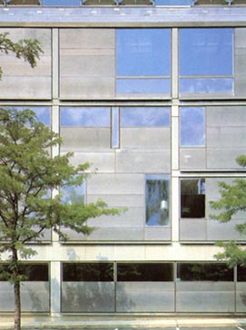  Louis Kahn. Galería de arte de Yale, New Haven, Connecticut, 1950-1954.